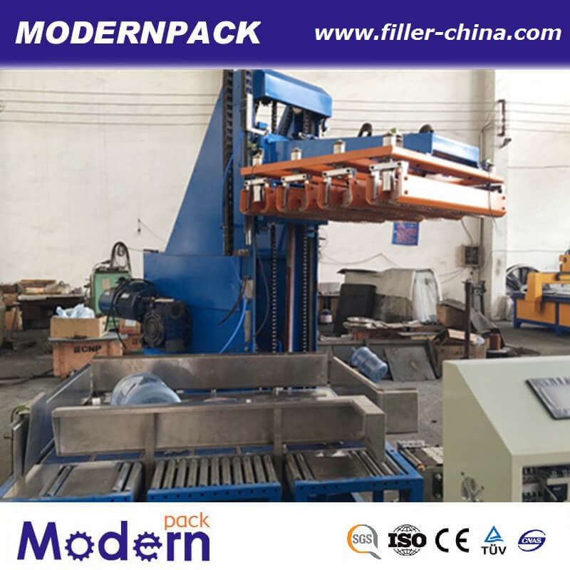 Full Automatic Rotary Palletizer for gallon bottle