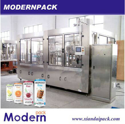 automatic juice filling machine for the can 